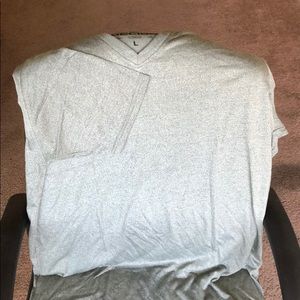 Silver V-Neck T Shirt from Decibel, Large